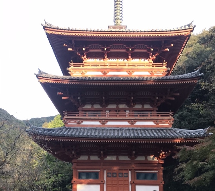 清水寺の三重塔