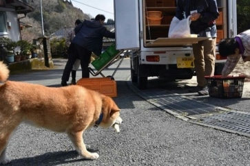 写真:買い物支援で独居老人をサポート。過疎の村の未来は自分の未来
