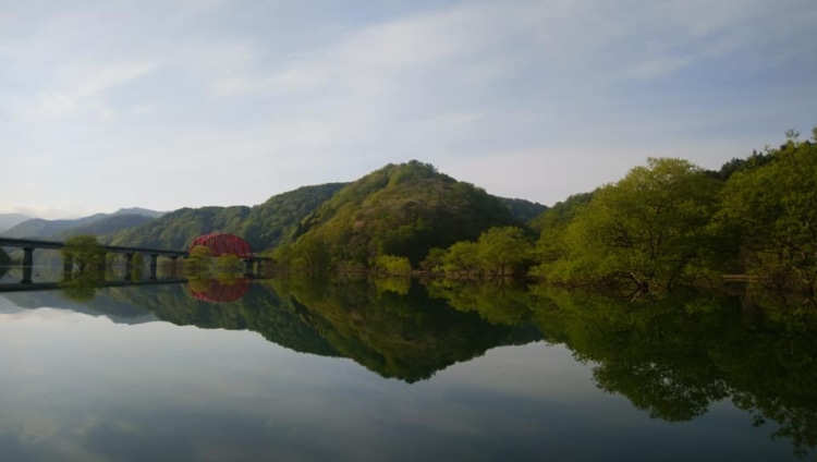 西和賀町の風景