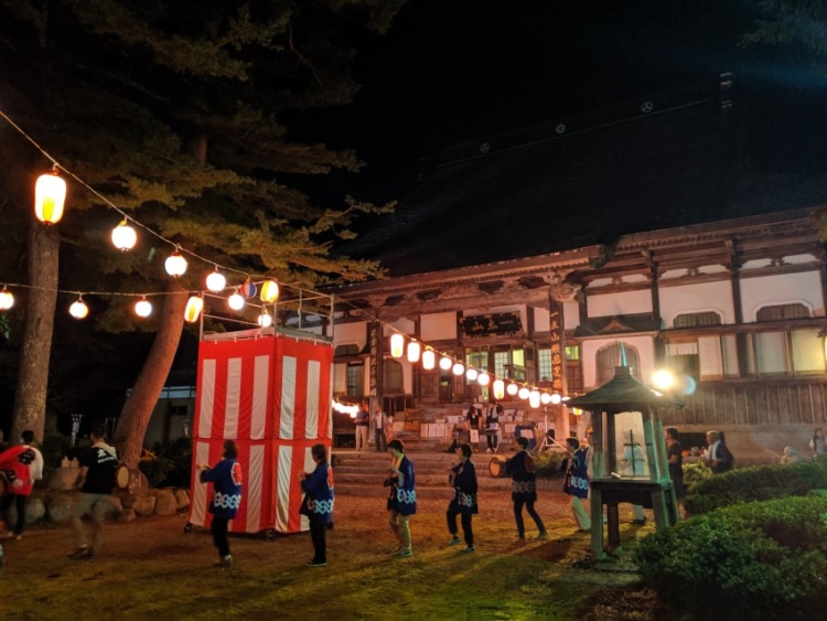 西和賀町の盆踊り