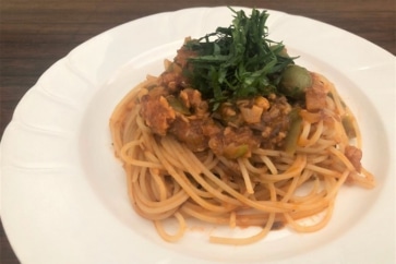 写真:茨城産サバ缶でつくる、本格シチリア風トマトパスタがうまい