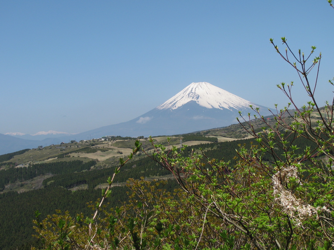 箱根から見た富士山