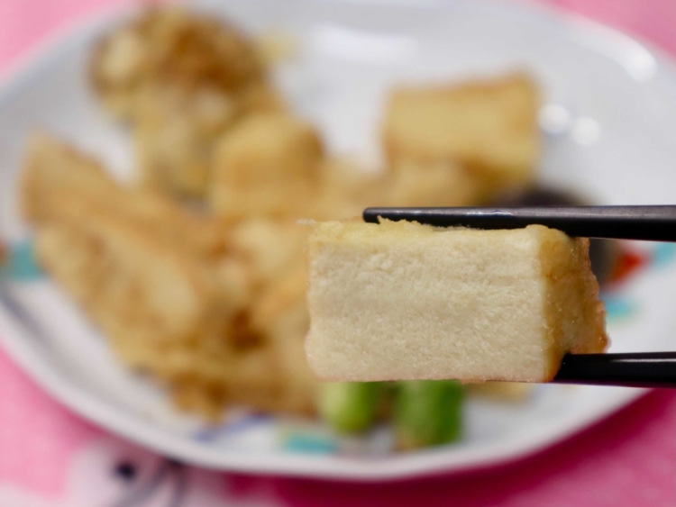 高野豆腐の天ぷら