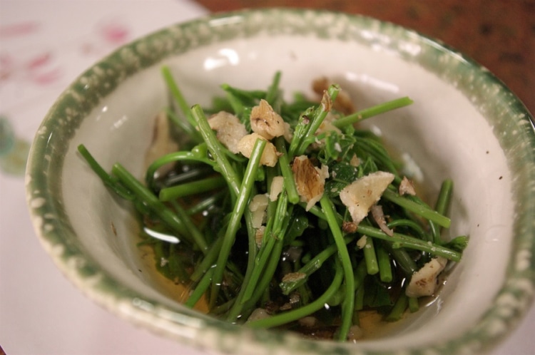 キノメのおひたし