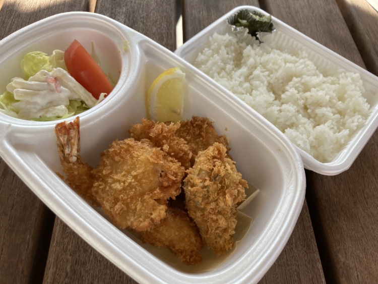 東都グリル魚河岸食堂店　ミックスフライ弁当