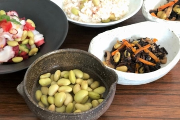 写真:うま味と甘味、タンパク質がギュッ! 山形県のおいしい「ひたし豆」