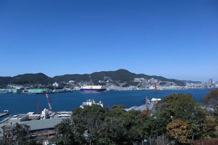 グラバー邸からの眺め