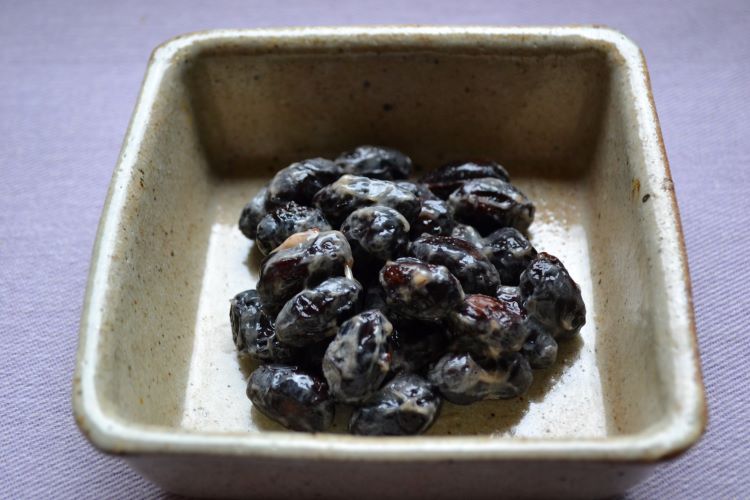 黒豆納豆の中身