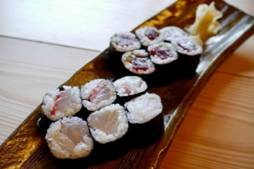 写真:長崎のすし屋では定番。「白い鉄火巻」の中身ってなに?