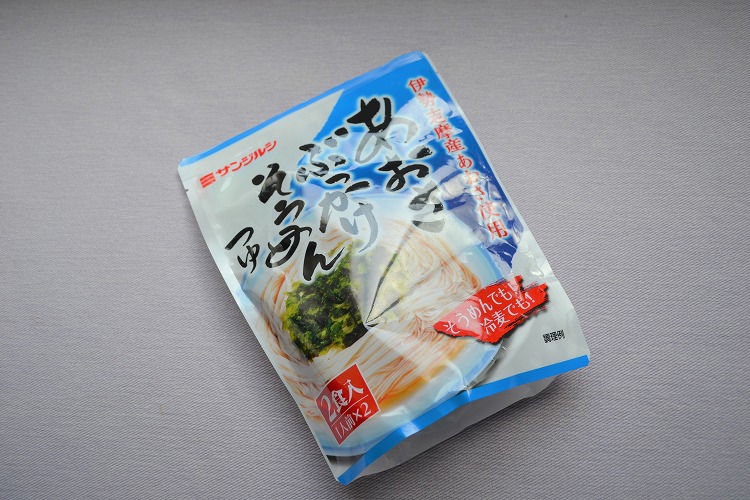 あおさぶっかけそうめんつゆ