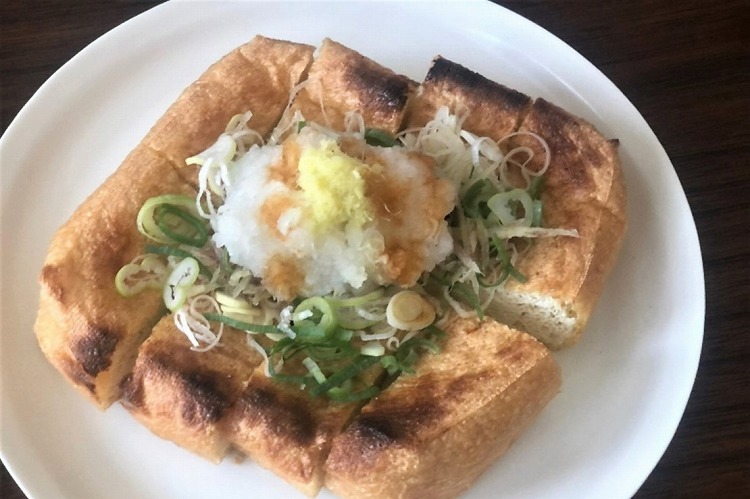 カリカリ焼きおあげ