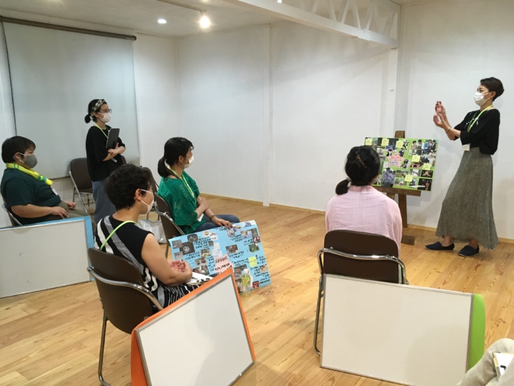 小商いヤッテミレバ!キャンプの様子