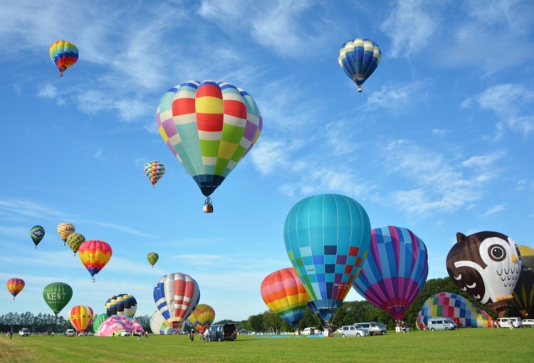 バルーンフェスティバルの気球