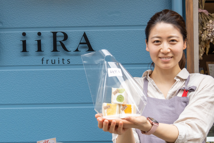 サンド担当の梓さん