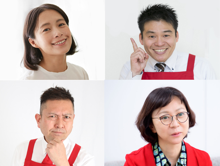 味の審査は著名人＆編集長が担当！