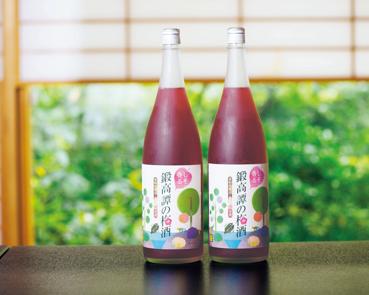 しそ焼酎 鍛高譚の梅酒 2本セット