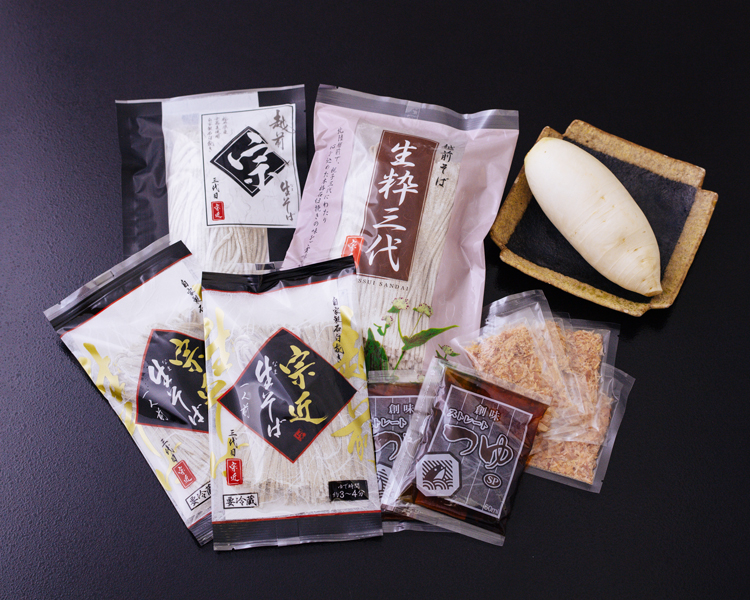 福井の名門宗近そばお試しセット 5食分