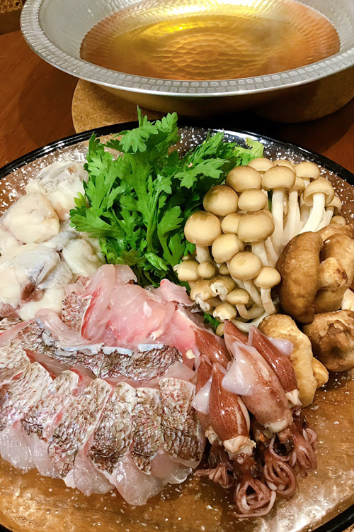 海鮮しゃぶしゃぶ鍋