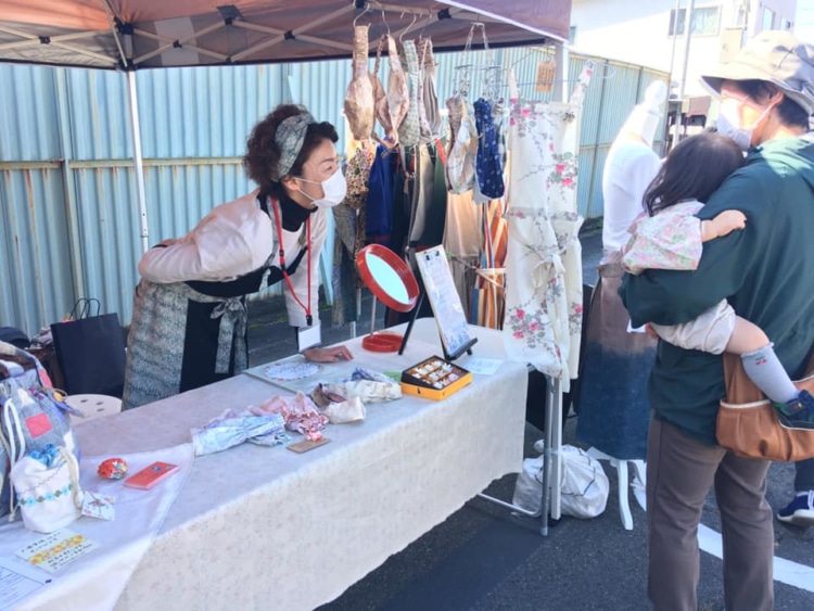 イベントに出店した様子