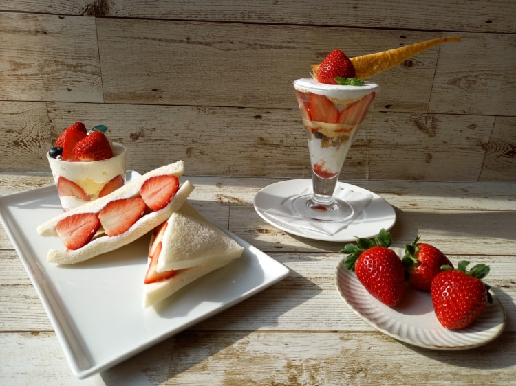 「晴苺」を存分に味わえるスイーツフェア