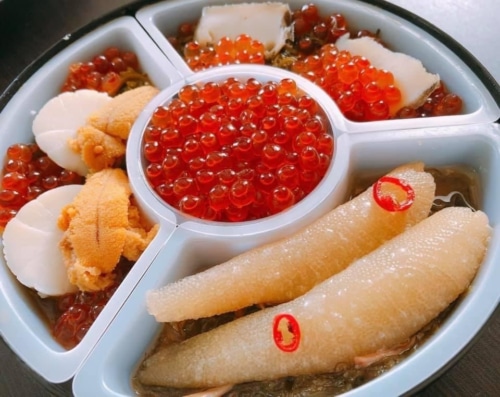 少し贅沢な海宝漬