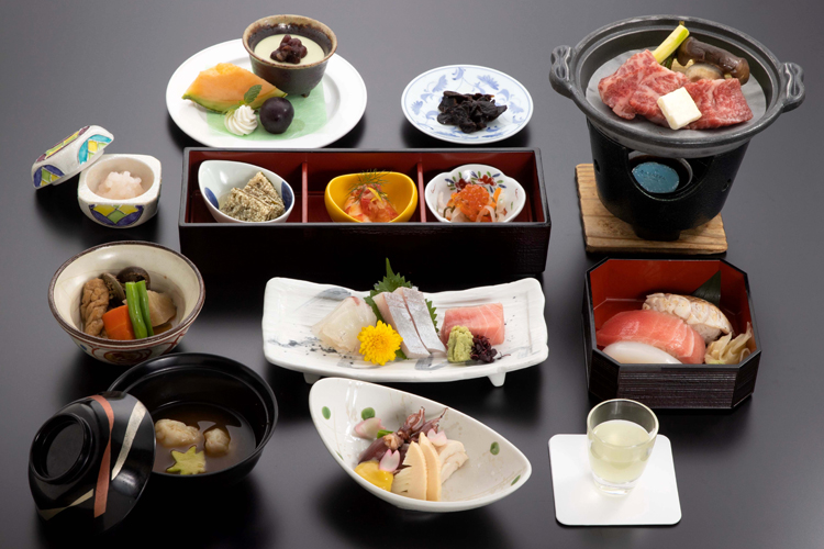 「ホテル立山」の夕食