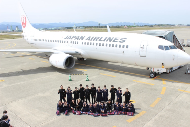 羽咋市内中学校の修学旅行