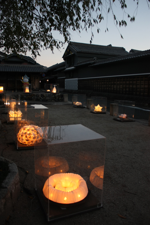 美濃和紙あかりアート展