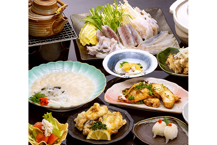 敦賀ふぐの夕食