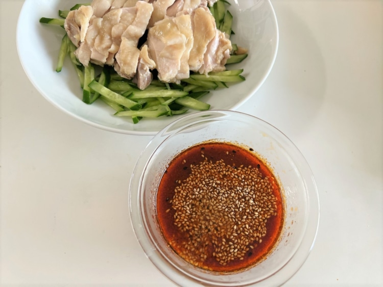 レンジよだれ鶏