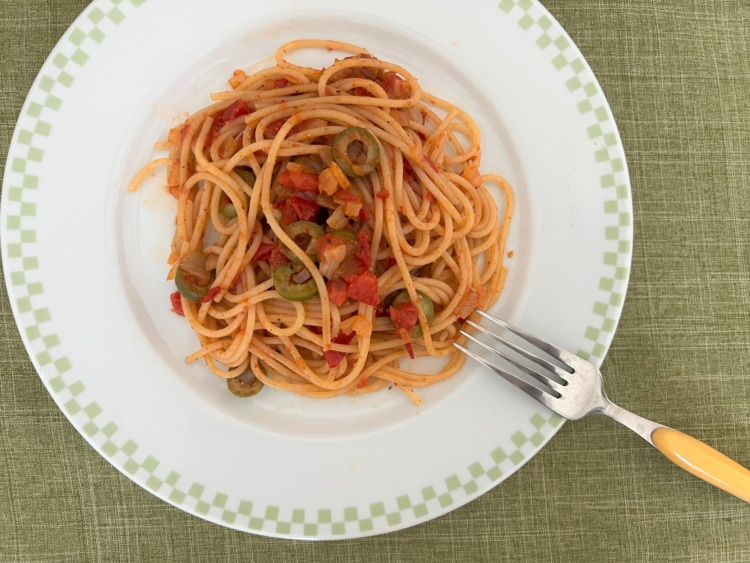 パスタ アラビアータ