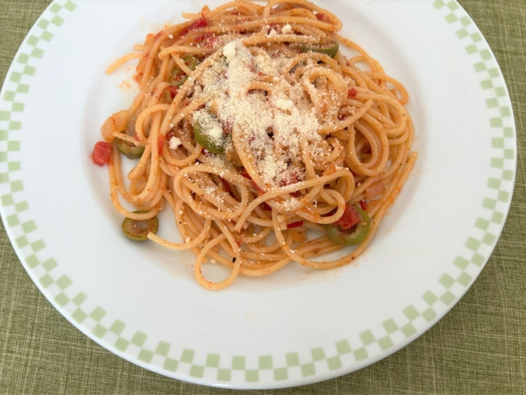 パスタ アラビアータ