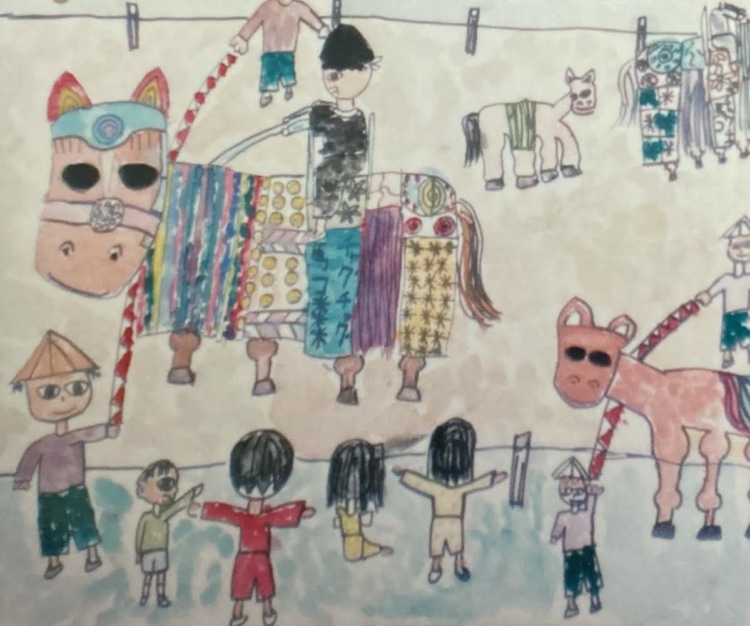 筆者が低学年の頃描いたイラスト