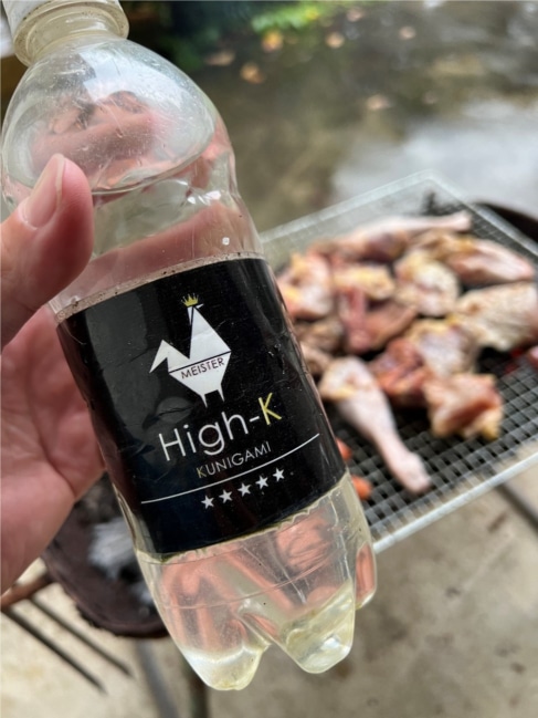 ハイケイマイスターのロゴつきペットボトル