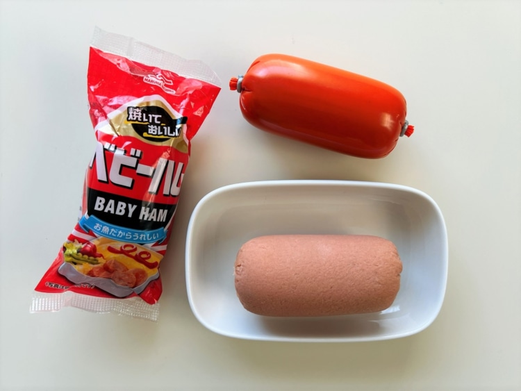 ベビーハム1個(185円 125g/マルハニチロ)