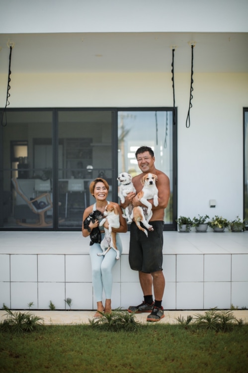 ERIKOさんご夫婦とご家族