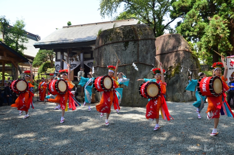 さんさ太鼓 盛岡さんさ踊り 直径37cmこちら直接受け取りは - 打楽器