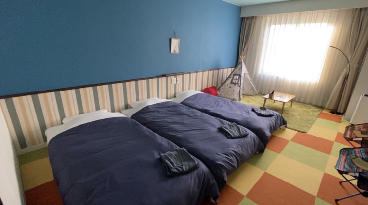 キッズフレンドリーなファミリールーム