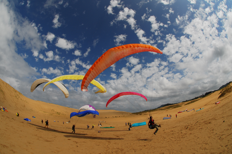 パラグライダー体験