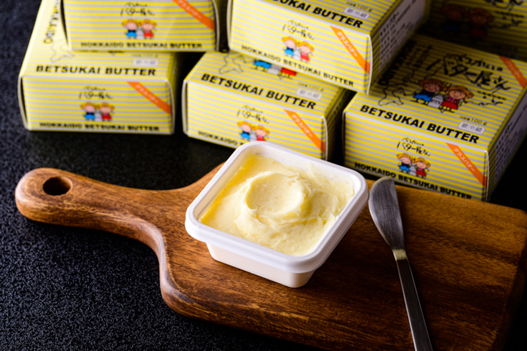 酪農日本一・北海道 別海産 べっかいのバター屋さん グラスバター7個セット