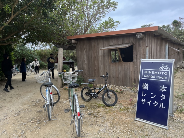 竹富島のレンタサイクル