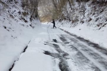 写真:山村移住でトラブル発生。大寒波を前にまたもや水道の水が出ない