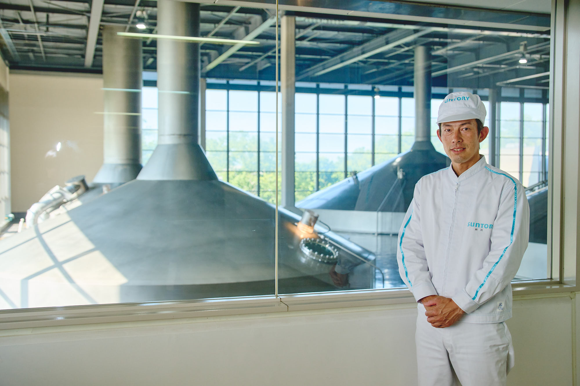 醸造技師長の西川政吾さん