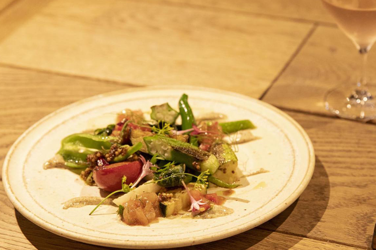 飛騨野菜のポワレ