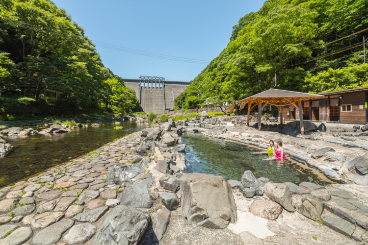 湯原温泉砂湯