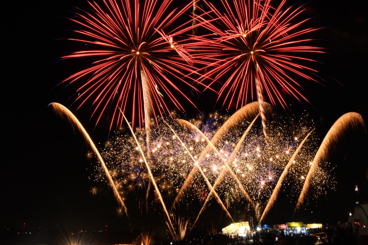 川せがきの花火