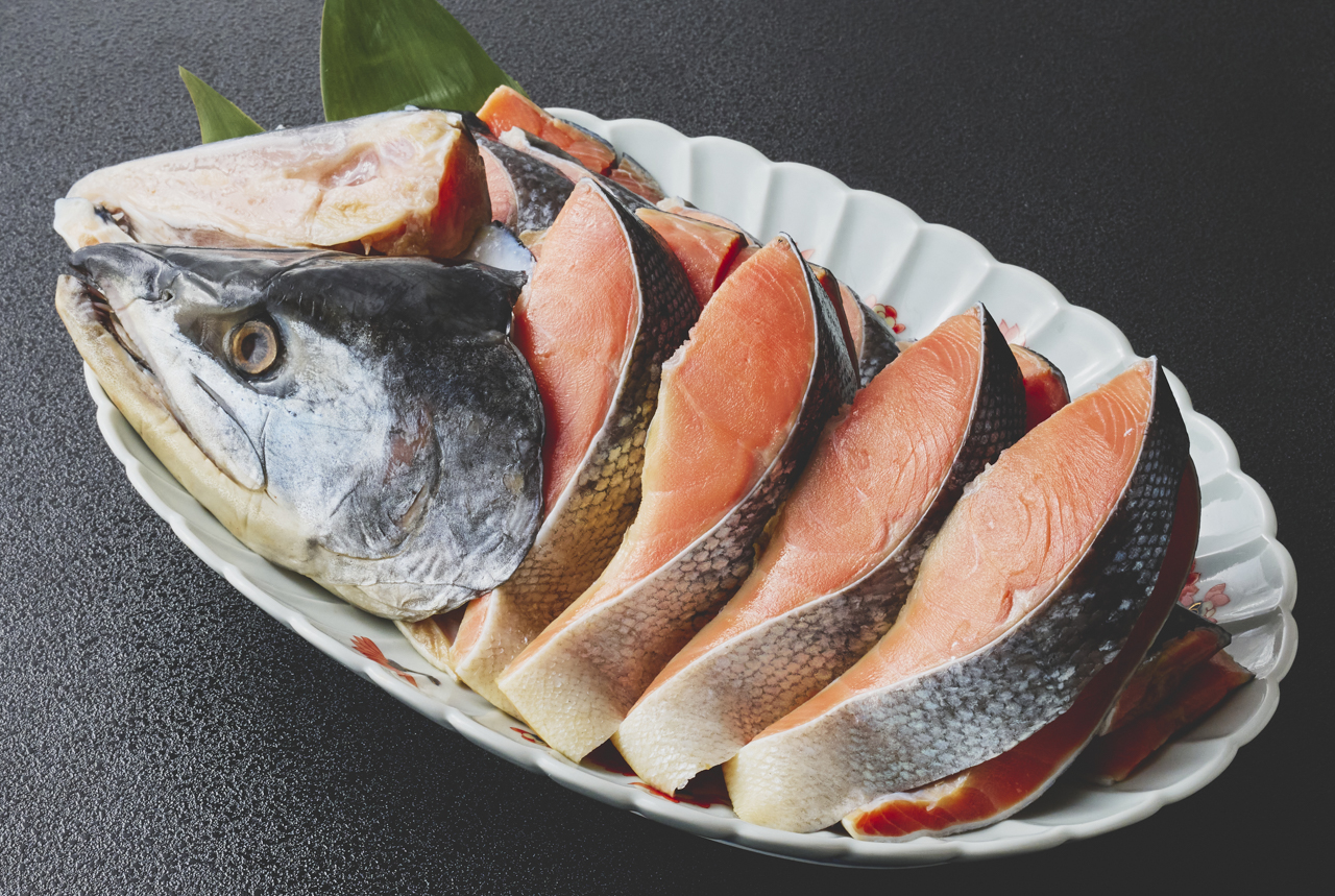 『献上西別鮭』山漬 秋鮭姿切り身