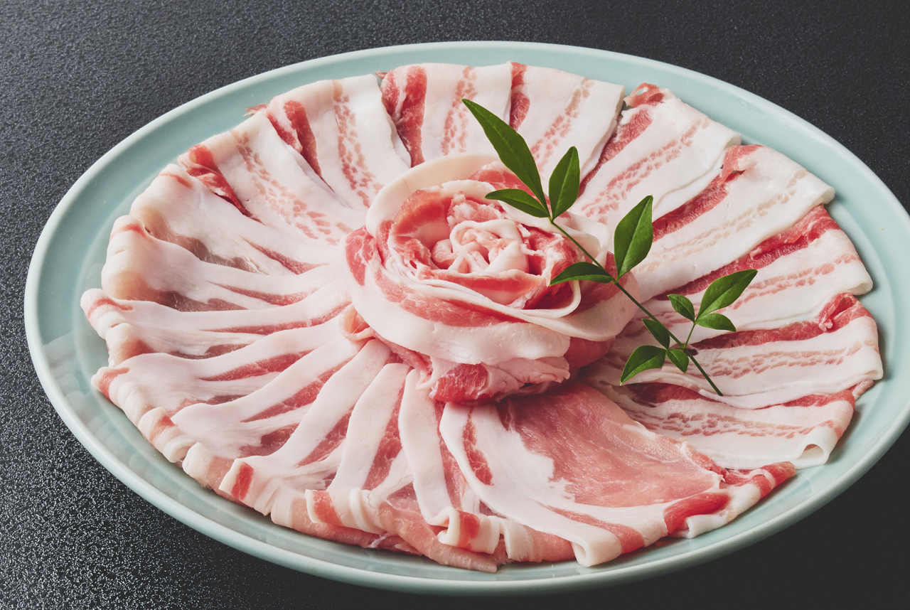 お試し金の桜黒豚しゃぶしゃぶ (ロース・バラ)各300gセット