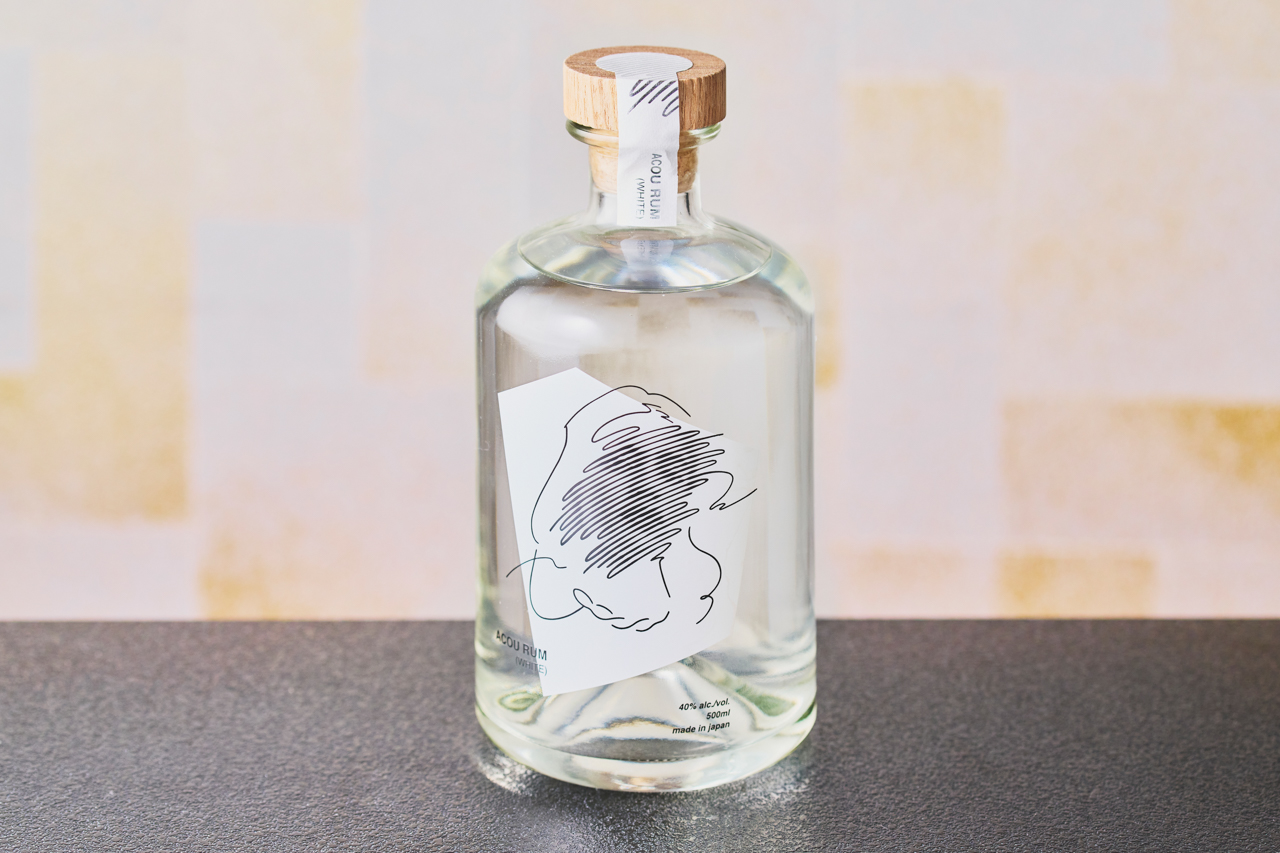 鹿児島県産黒糖使用 国産クラフトラム ACOU RUM WHITE 500ml