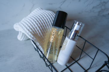 写真：気仙沼のフカヒレから抽出したコラーゲンで、プルプルうるおうスキンケア